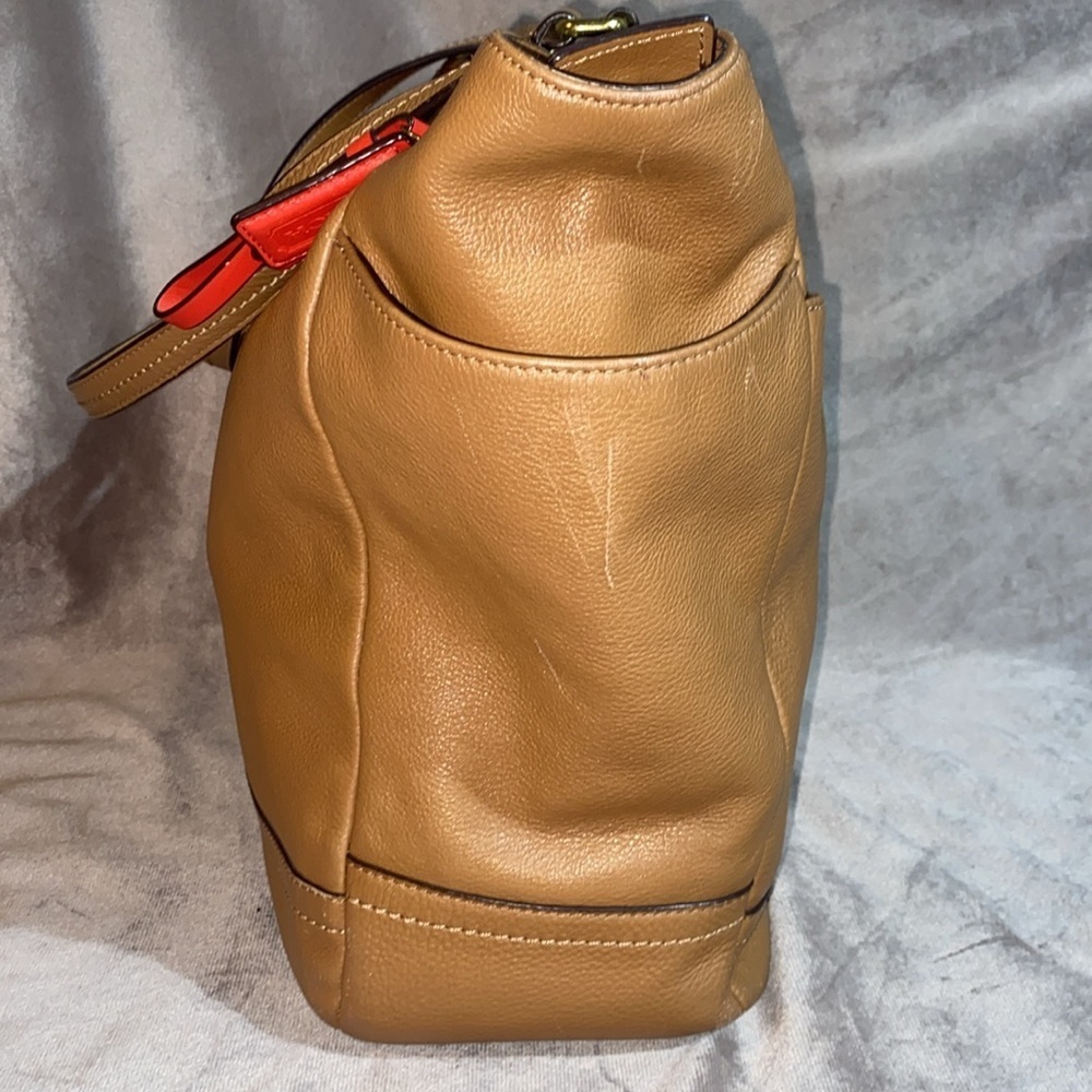 Coach Park Leather North South Tote - Picture 3 of 15